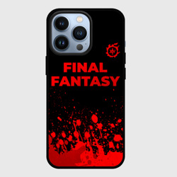 Чехол для iPhone 13 Pro Final Fantasy - red gradient посередине