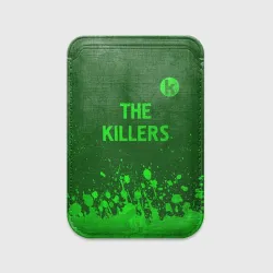 Картхолдер Magsafe магнитный The Killers - green gradient посередине