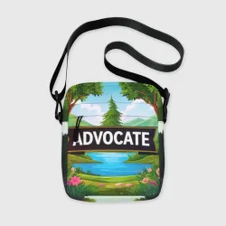 Сумка через плечо 3D Адвокат лесной