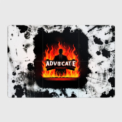 Магнитный плакат 3Х2 Advocate в огне