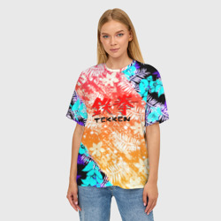 Женская футболка oversize 3D Tekken tropicano - фото 2
