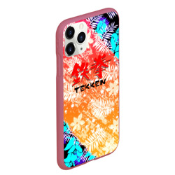 Чехол для iPhone 11 Pro Max матовый Tekken tropicano - фото 2