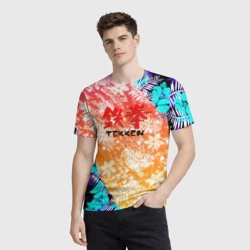Мужская футболка 3D Tekken tropicano - фото 2