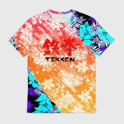Мужская футболка 3D Tekken tropicano