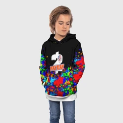 Детская толстовка 3D Payday2 неоновые краски - фото 2