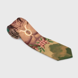 Галстук 3D Эльф Телец знак зодиака стихия земли