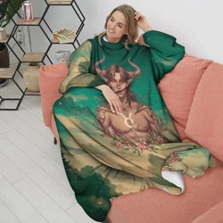 Плед с рукавами Эльф Телец знак зодиака стихия земли - фото 2