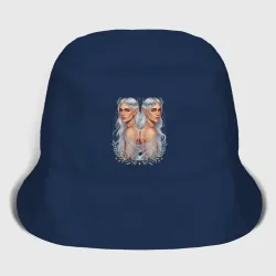 Мужская панама хлопок Воздушные эльфы Близнецы знак зодиака