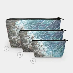 Косметичка 3D Море акварель с волнами - фото 2