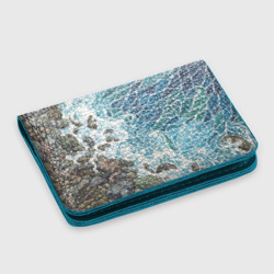 Картхолдер с принтом Море акварель с волнами