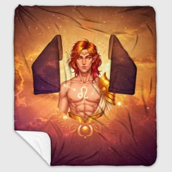 Плед с рукавами Эльф Лев знак зодиака стихия огня