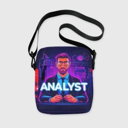 Сумка через плечо 3D Analyst неон