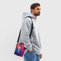 Сумка через плечо 3D Аналитик в стиле комиксов - фото 2