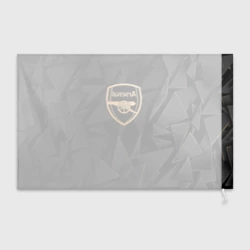 Флаг 3D Arsenal golden poly - фото 2