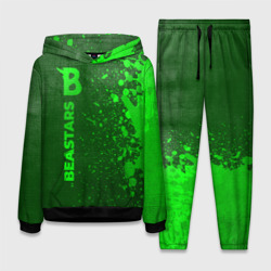 Женский костюм с толстовкой 3D Beastars - green gradient по-вертикали