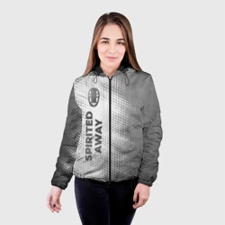 Женская куртка 3D Spirited Away - white gradient по-вертикали - фото 2