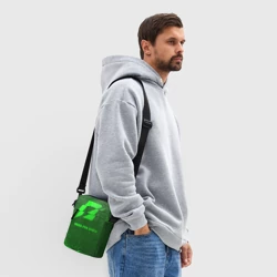 Сумка через плечо 3D Need for Speed - green gradient - фото 2