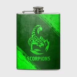 Фляга Scorpions - green gradient