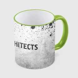 Кружка с полной запечаткой Architects - white gradient по-горизонтали