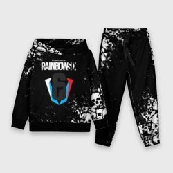 Детский костюм с толстовкой 3D Rainbow six черепа