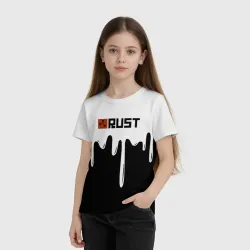 Детская футболка 3D Rust краски - фото 2
