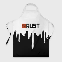 Фартук 3D Rust краски