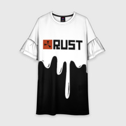 Детское платье 3D Rust краски