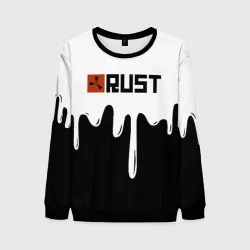Мужской свитшот 3D Rust краски
