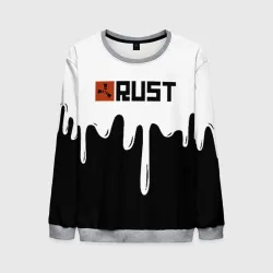 Мужской свитшот 3D Rust краски