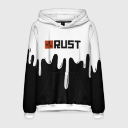 Мужская толстовка 3D Rust краски