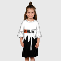 Детское платье 3D Rust краски - фото 2
