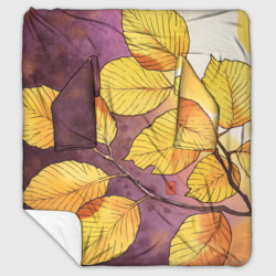 Плед с рукавами Осенние листья