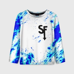 Детский лонгслив 3D Sally Face краски