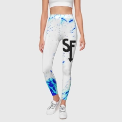 Леггинсы 3D Sally Face краски - фото 2