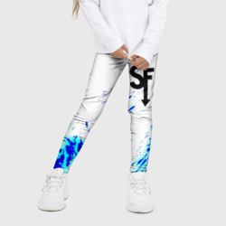 Детские леггинсы 3D Sally Face краски - фото 2