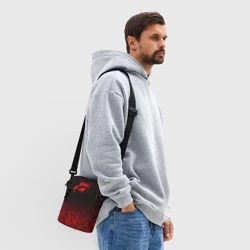 Сумка через плечо 3D Need for Speed red poly - фото 2