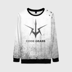 Женский свитшот 3D Code Geass - white gradient