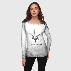 Женский лонгслив 3D Code Geass - white gradient - фото 2