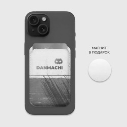 Картхолдер Magsafe магнитный DanMachi - white gradient посередине - фото 2