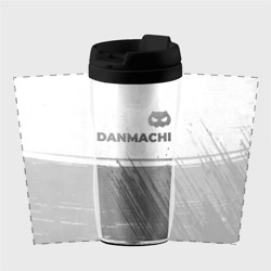 Термокружка-непроливайка DanMachi - white gradient посередине - фото 2