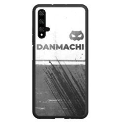 Чехол для Honor 20 DanMachi - white gradient посередине