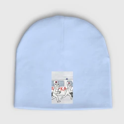 Мужская шапка демисезонная Дурка скорая мем