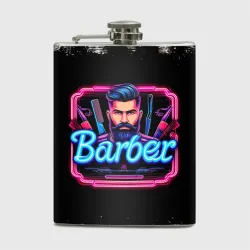 Фляга Барбер неоновая вывеска