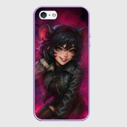 Чехол для iPhone 5/5S матовый Джейн Доу реализм из ззз