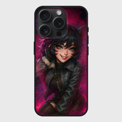 Чехол силиконовый для Apple iPhone 15 Pro матовый Джейн Доу реализм из ззз