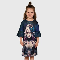 Детское платье 3D Кастория дарк реализм - фото 2