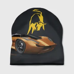 Шапка 3D Lamborghini - motorsport