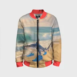 Детский бомбер 3D Тралалеро тралала мем