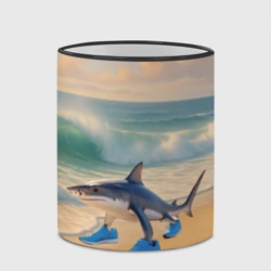 Кружка с полной запечаткой Тралалеро тралала мем - фото 2