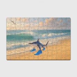 Головоломка Пазл магнитный 126 элементов Тралалеро тралала мем